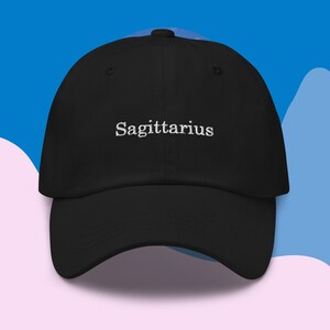 Sternzeichen Schütze Dad Mütze Baseballmütze Bestickte Baumwolle Dad Hat
