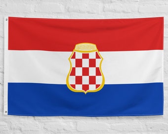 Croatian Republic of Herzeg-Bosnia Flag 100% polyester with 2 iron grommets Hrvatska Republika Herceg-Bosna Flags