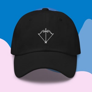 Sternzeichen Symbol Schütze Dad Mütze Baseballmütze Bestickte Baumwolle Dad Hat