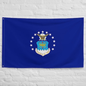 US Air Force Emblem Flag