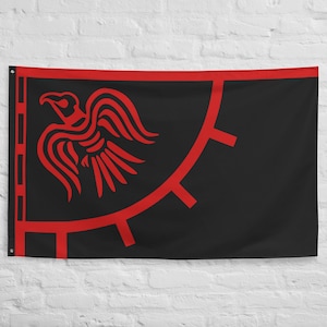 Large Viking Flag  Flying flag banner 100% polyester with 2 iron grommets Norse Raven Flag