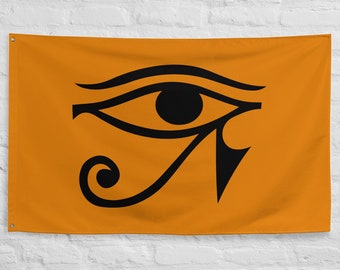 Large  Ancient Egyptian Flag Banner Made of Polyester Perfect For Home Decoration Ancient Egypt Flag
