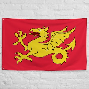 Wessex flag 100% polyester with 2 iron grommets