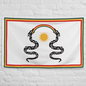 Large Inca Empire Flag Banner Made of Polyester Perfect For Home Decoration Old Inca Flag