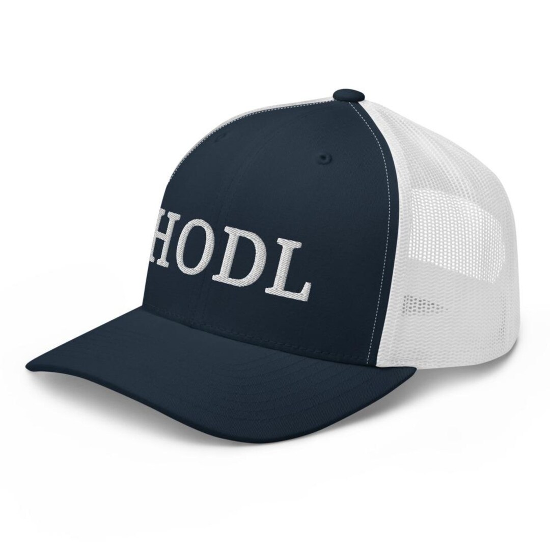 Hodl Crypto-truckerpet - Etsy België
