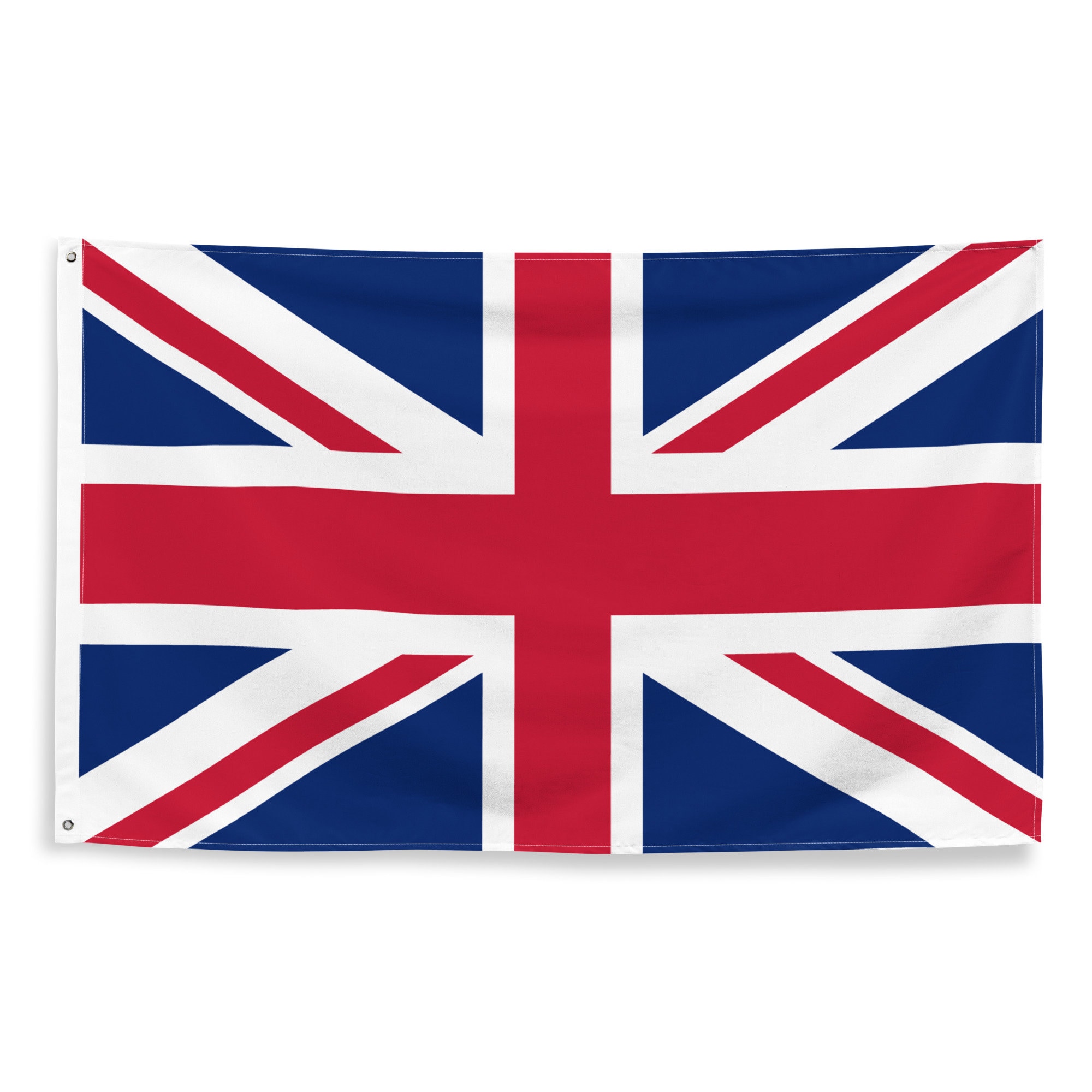 100 Bandierine Union Jack Da Mano, Dimensioni 14x21 Cm Con Asta In Plastica Da 30 Cm, In Poliestere, Per Feste A Tema Britannico, Eventi Sportivi, Decorazioni - 3