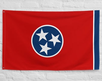 Bandera del Patio Estatal de Tennessee Hecha en estados Unidos para oficial 1905