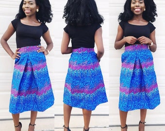 ON SALES African clothing for women Ankara Kente skirt for women