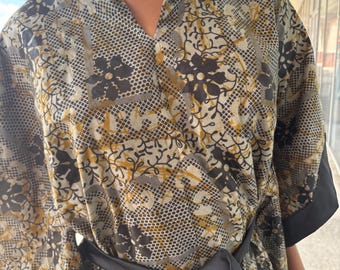 Afrikaanse kleding voor vrouwen, 2-delige set top en broek Ankara-print