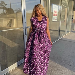 purple kente dresses Gorgeous in purple #bride #kente #kentestyle #wedding #ghanaianweddings Kente outfit:nateki_couture #fyp #viral #ghanatiktok #nigeriantiktok