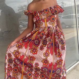 African clothing for women Ankara long dress African wears African attire
