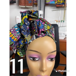 African autogele, ready to wear gele, African hat, traditional wedding hat...