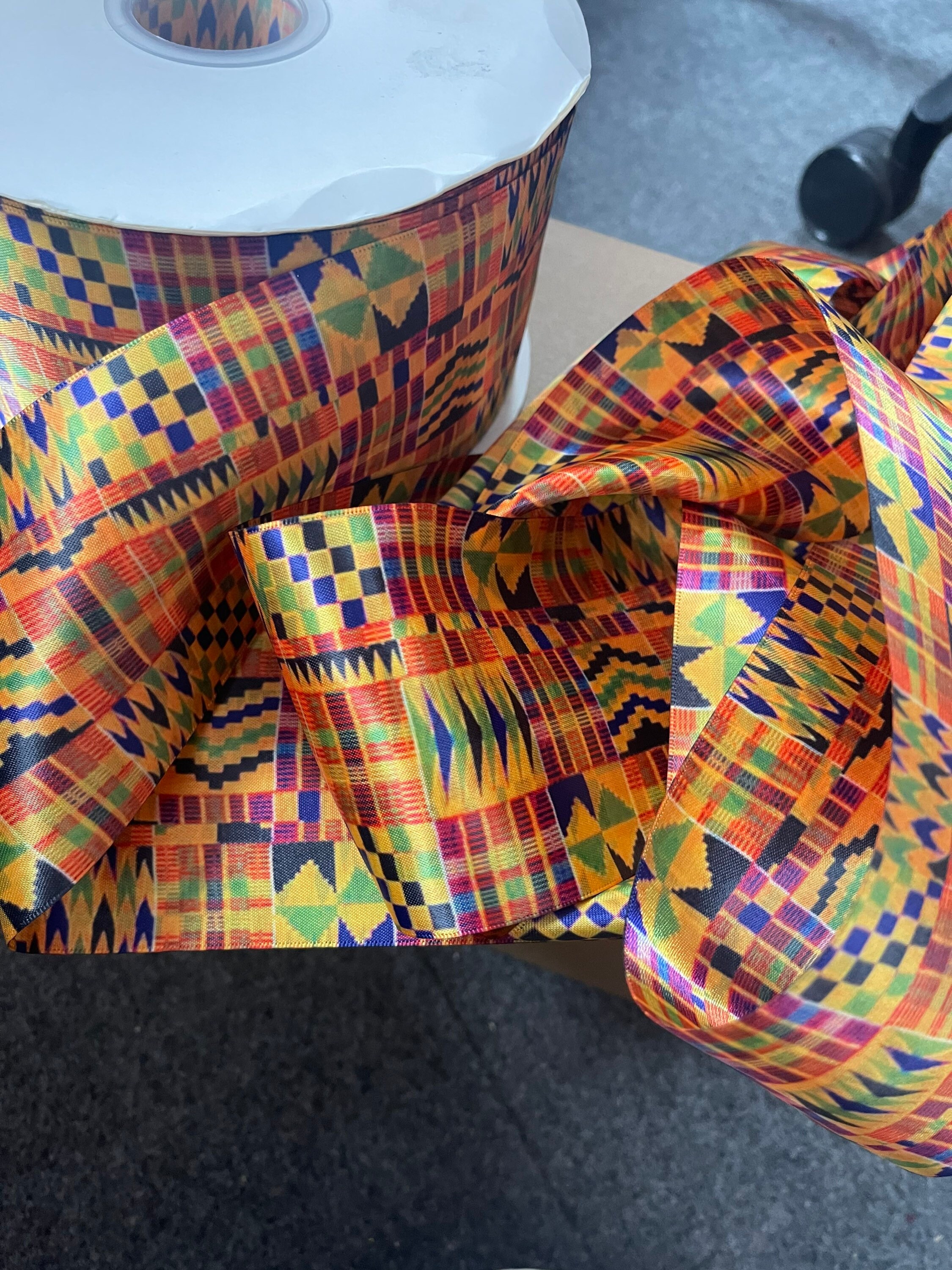 African Print Ribbon African Ankara Kente 3 Yards Ribbon Ankara Ribbon ...