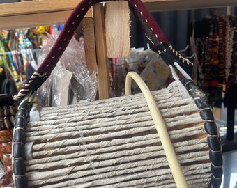 Authentic Nigerian Talking Drum (Gangan) with Beater