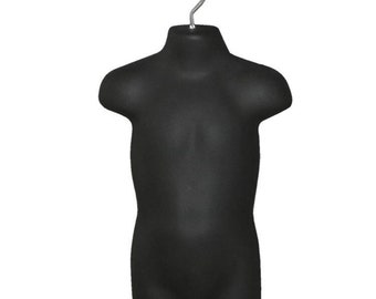 Child kids torso mannequin with hook hanger Age 2 to 5