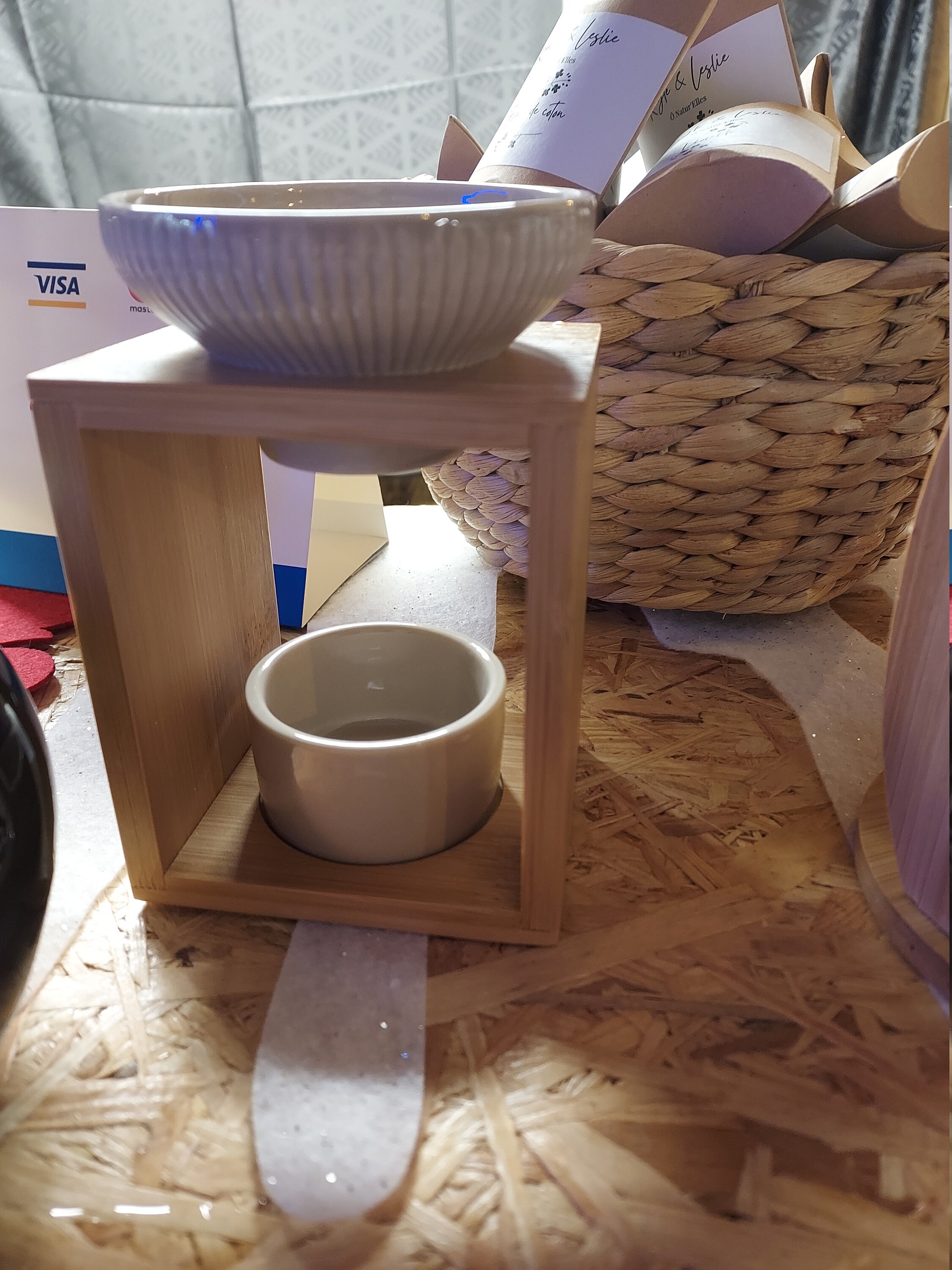 Bruleur en Céramique et Bambom