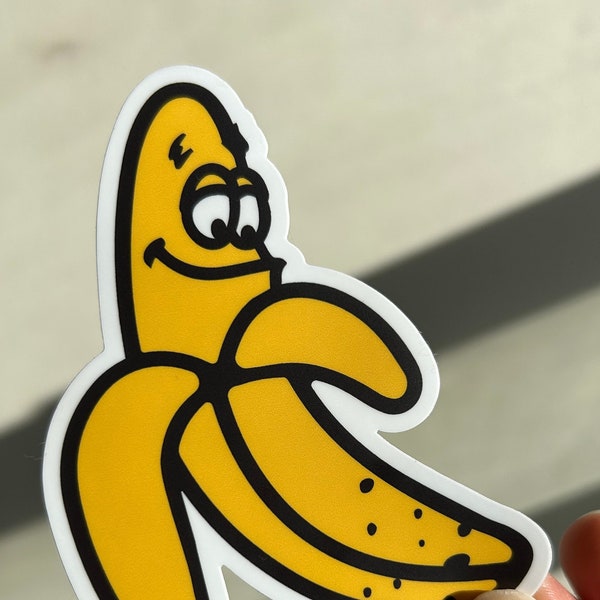 Patrick Star Banana Sticker