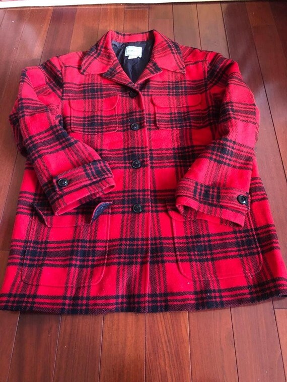 Vintage Womens Pendleton Jacket Size M 100 Wool Made in USA