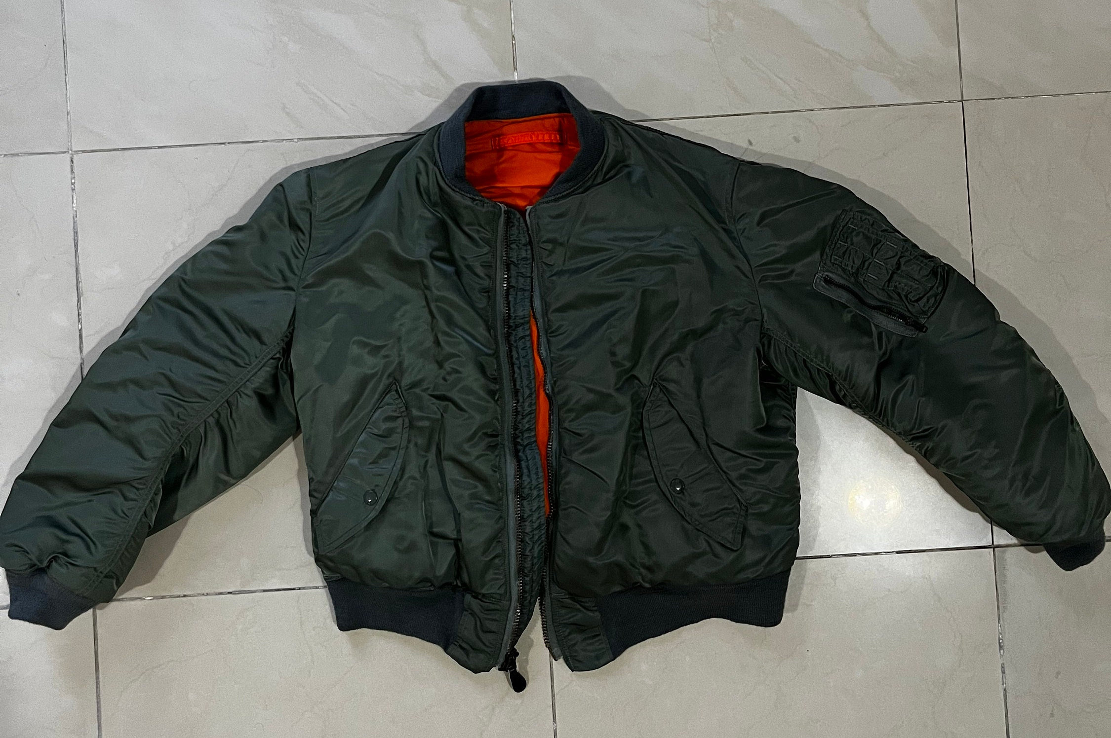 ICONIC 1976 USAF MA-1 Bomber Jacket Size M - Etsy