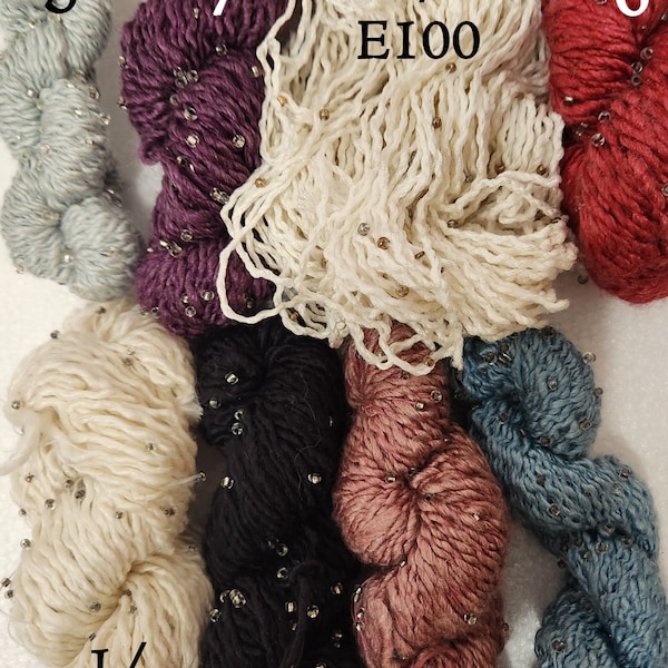 Louisa Harding Grace Hand Beaded yarn, various colors