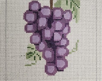 Lienzo único de bordado pintado a mano de Le Raisin