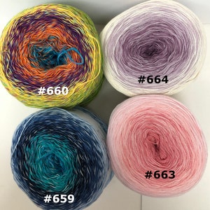 Diamond Luxury Spring Meadow Multi or Shaded Yarn, various colorways: 659, 660, 663, 664