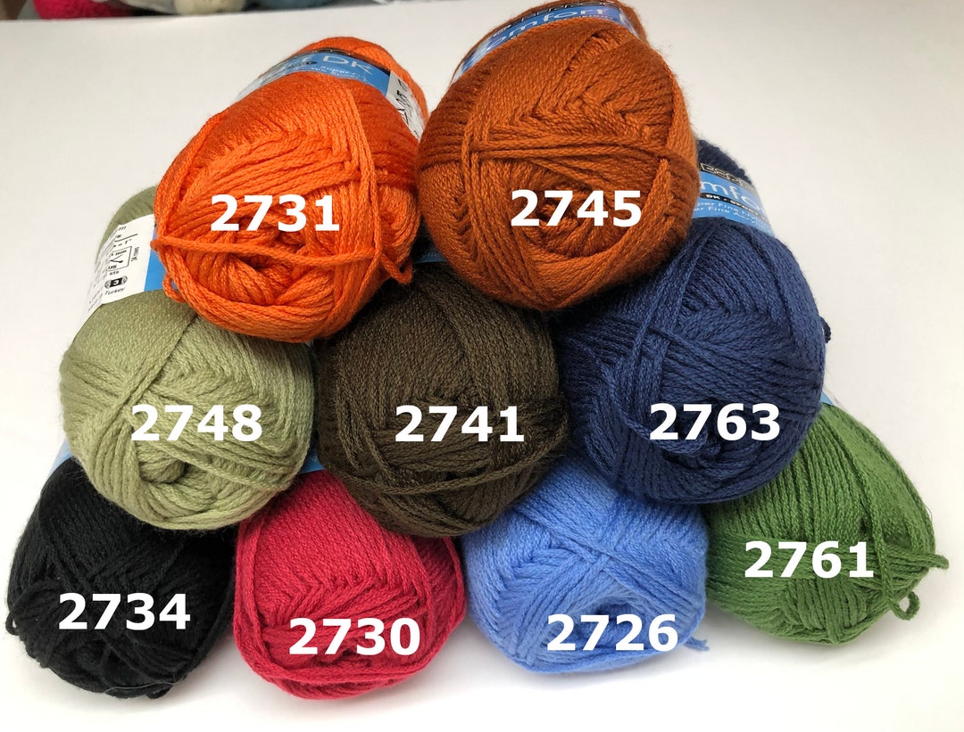 Berroco Comfort DK Yarn, Various Colors Etsy