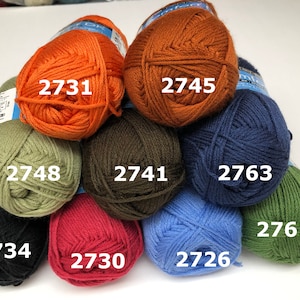 Berroco Comfort DK Yarn, various colors