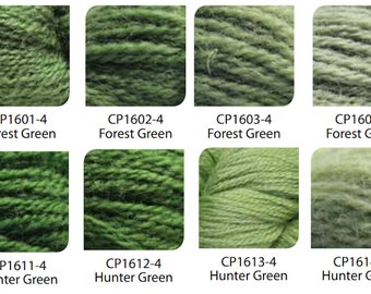 Paternayan Persian Wool Needlepoint and Tapestry Yarn - Green Forest Hunter