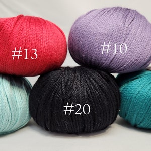 Coton yarn - Lana Grossa - various colors
