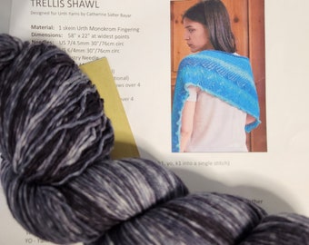 Trellis Shawl Kit to Knit