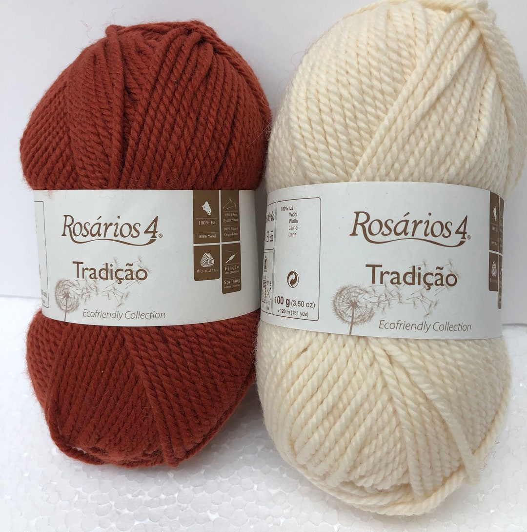 Rosarios 4 Tradicao Yarn, Various Colors Etsy