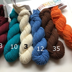 CoBaSi DK Yarn, various colors