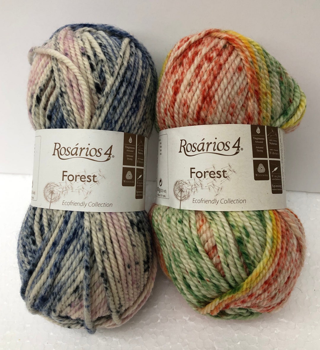 Rosarios 4 Forest Yarn, Various Colors Etsy