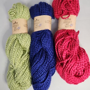 Plymouth Forget Me Not cotton yarn, various colors