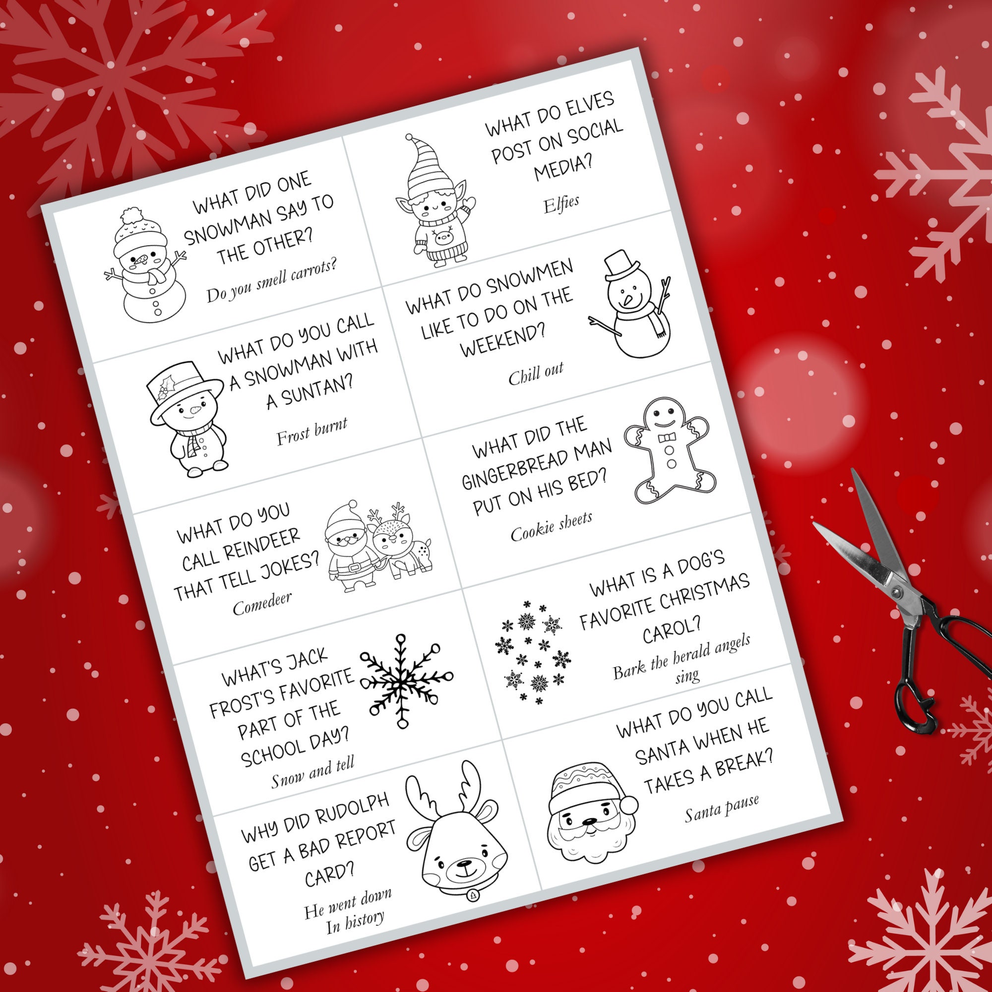 50 Black and White Cracker Snaps Cracker Snaps Jokes Cracker Snap Joke