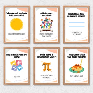 Math Classroom Decor Funny Math Posters Math Poster Math Puns Math Decor Math Printables Classroom Posters