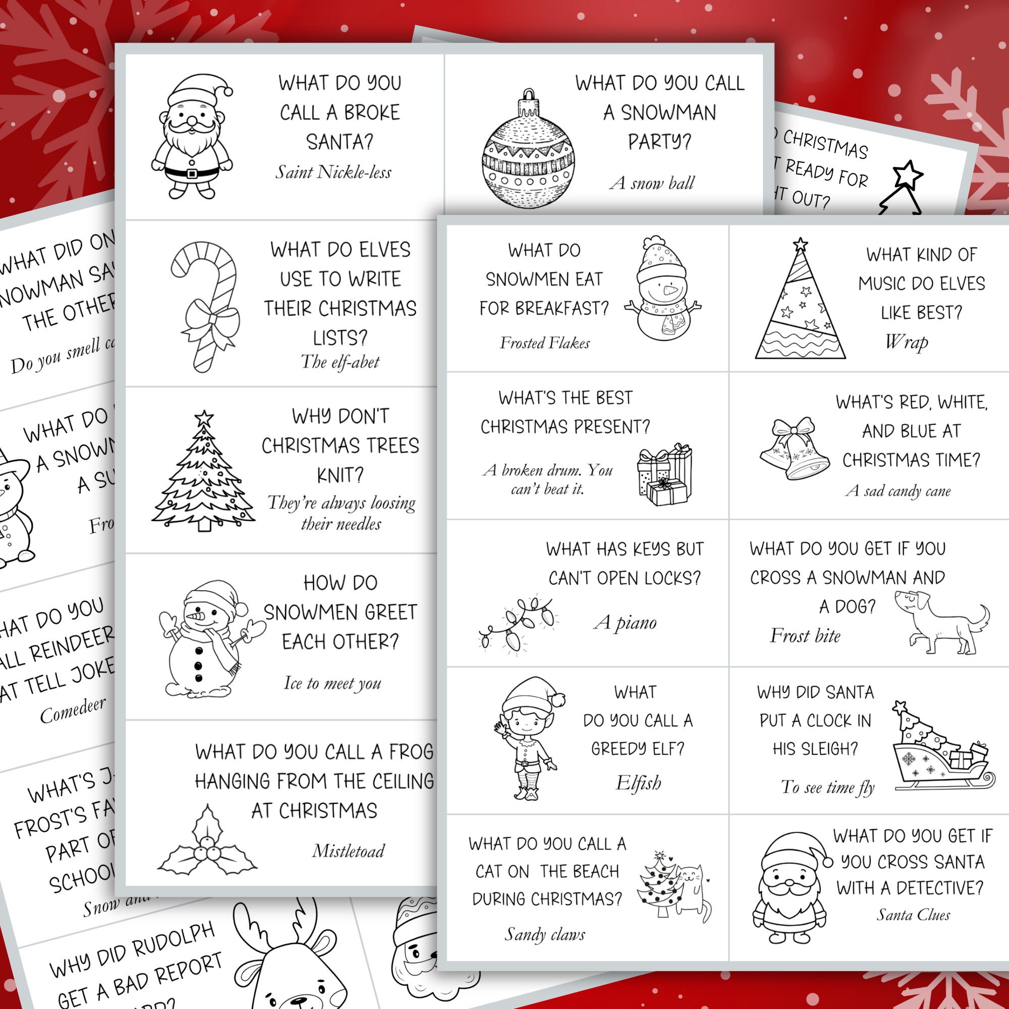 50 Black and White Cracker Snaps Cracker Snaps Jokes Cracker Snap Joke