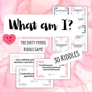 Girls Night Game Girls Night Games Ladies Night Games Dirty Minds Galentines Game Galentines Games Printable Game Fun Party Games