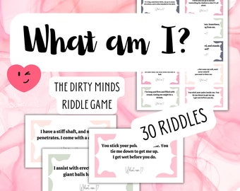 Girls Night Game Girls Night Games Ladies Night Games Dirty Minds Galentines Game Galentines Games Printable Game Fun Party Games