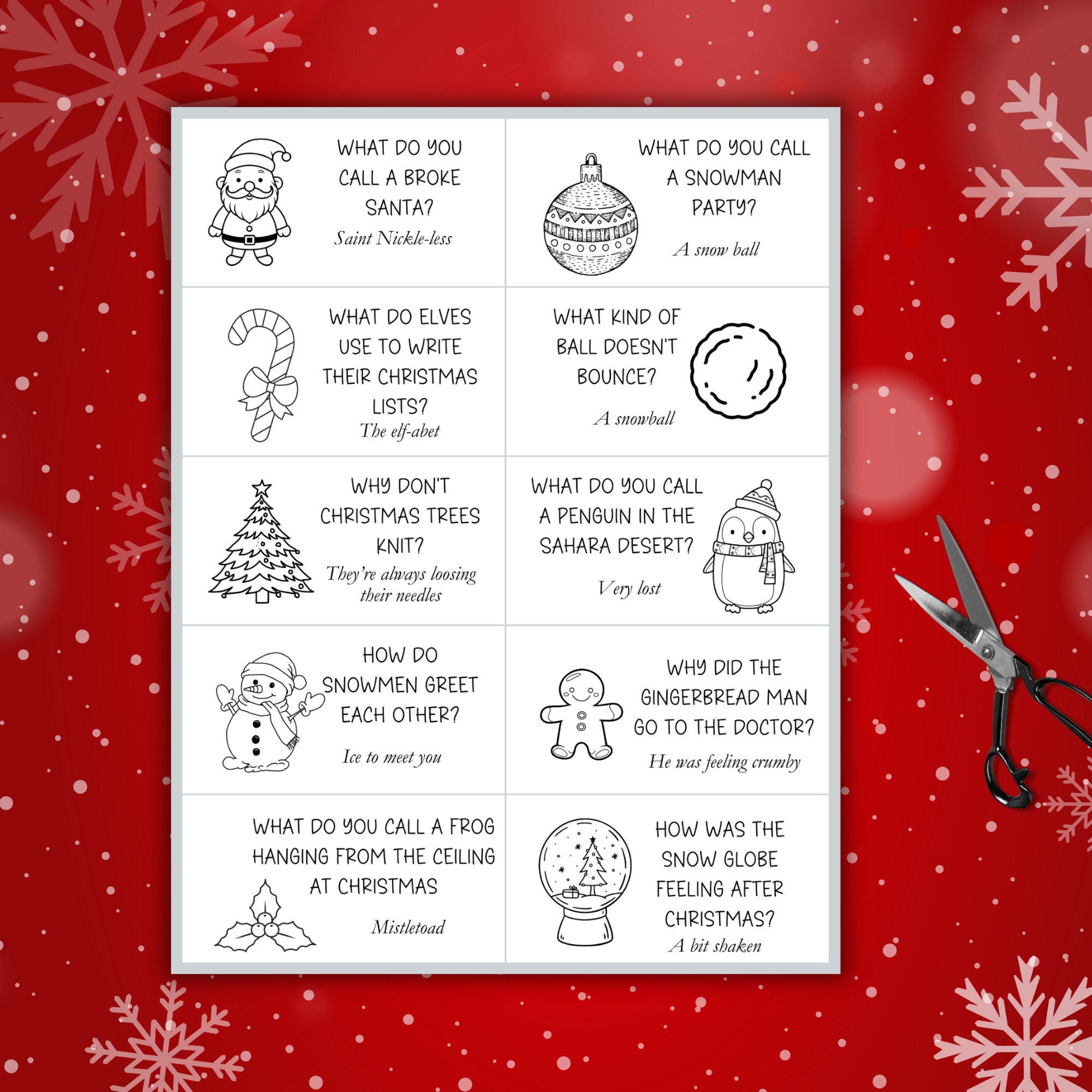 50 Black and White Cracker Snaps Cracker Snaps Jokes Cracker Snap Joke