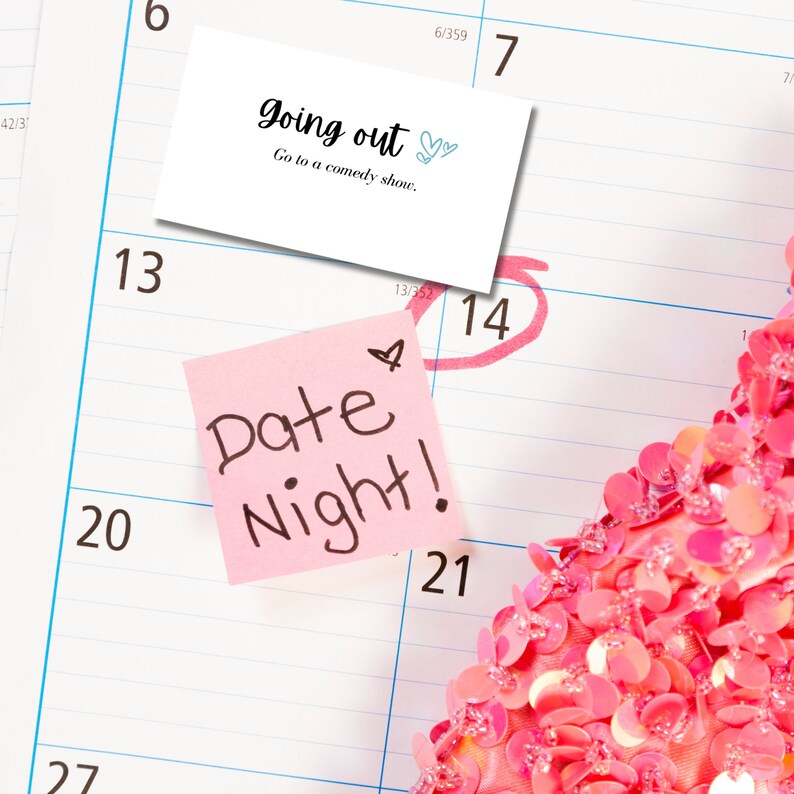 Printable Date Night Cards Date Night Ideas Date Night Coupons Etsy