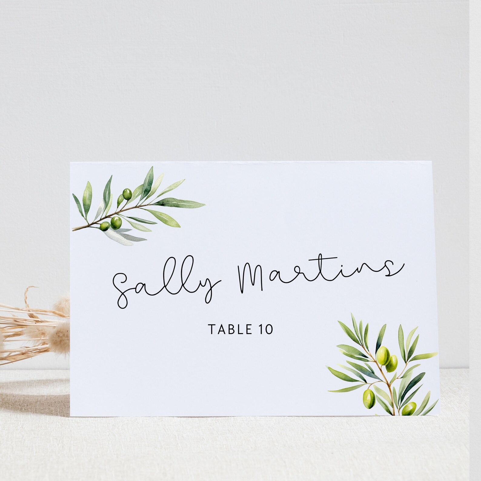 Olive Wedding Place Cards Printable - Il 1588xN.5598502787 Oyy4 