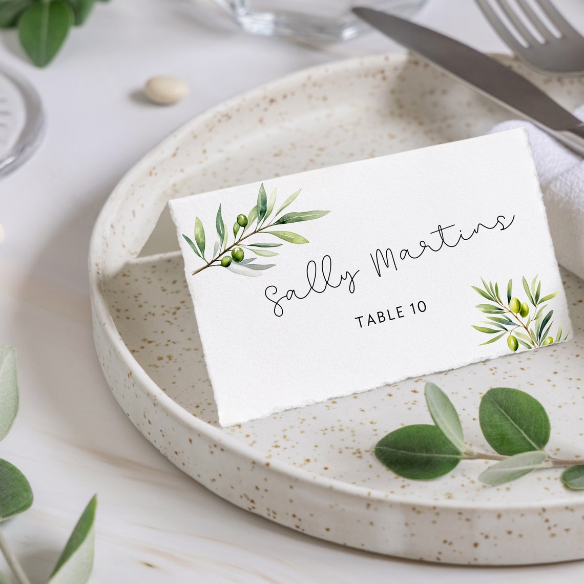 Olive Wedding Place Cards Printable Place Cards Place Card Template Olive Wedding Place Cards Printable Place Cards Place Card Template