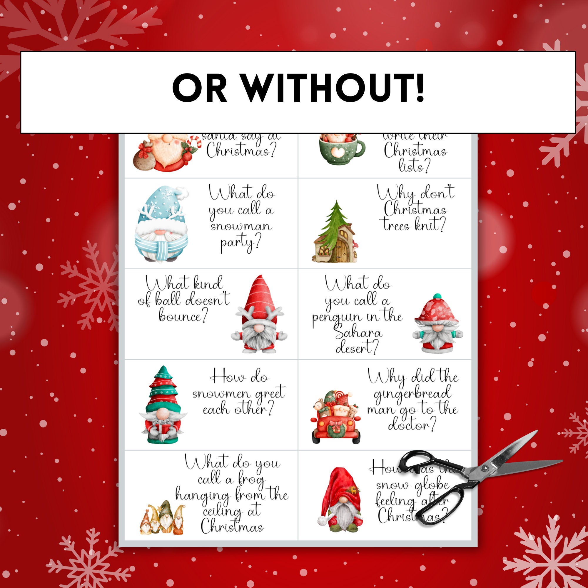 Printable Christmas Jokes Christmas Cracker Jokes Lunchbox Jokes Advent