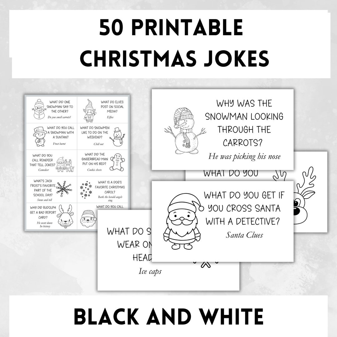 50 Black and White Cracker Snaps Cracker Snaps Jokes Cracker Snap Joke