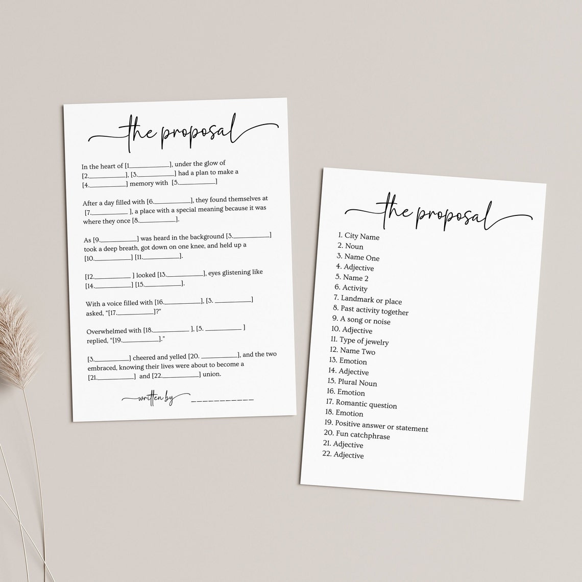 Wedding Vow Mad Libs Bridal Shower Game Wedding Vow Mad Libs How They ...