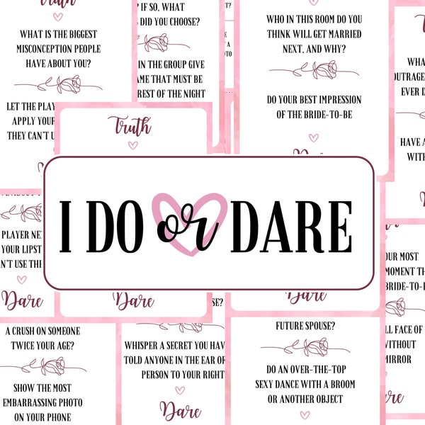 Truth or Dare Decorations - Etsy