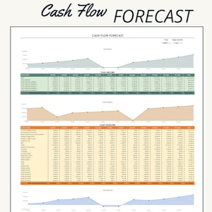 12-Month Cash Flow Template: Small Business Spreadsheet