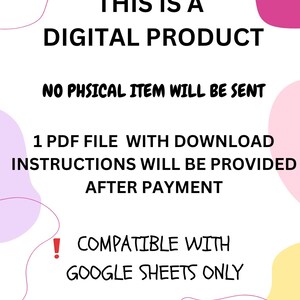 Rental Property Tracker: Income & Expense Spreadsheet (Google Sheets) image 10